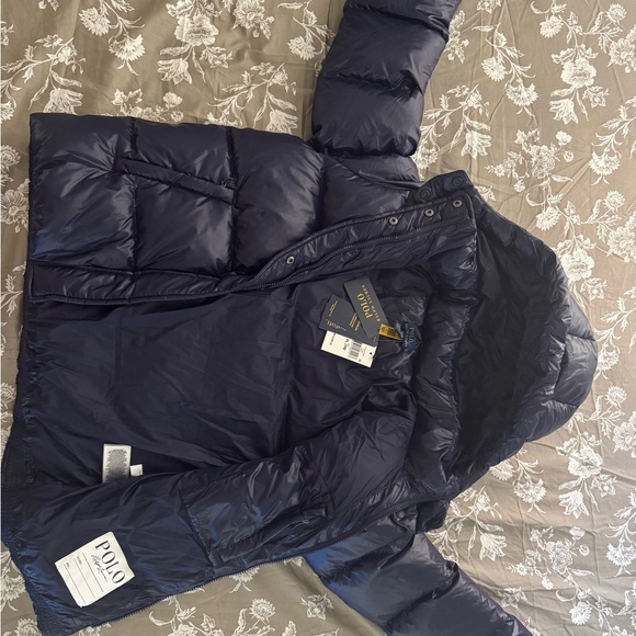 Polo by Ralph Lauren Men's Dark Blue Puffer Jacket - Picture 1 of 7
